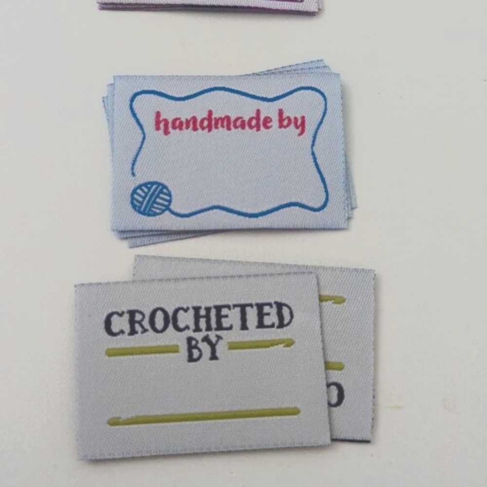 Crochet & Handmade Tags for Gifts Set of 9